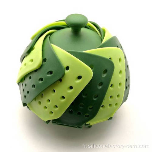 Plateau de fruits en silicone facile à nettoyer et pliable